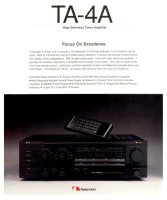 Nakamichi TA-4A-Brochure